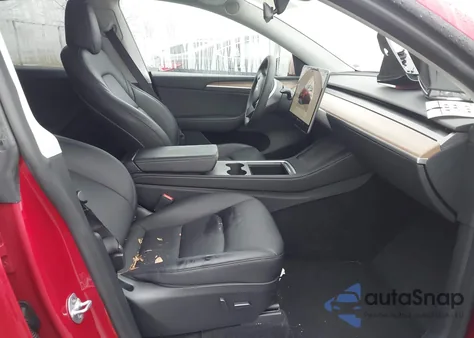 2023 Tesla Model Y Performance Dual Motor All-Wheel Drive from USA, damaged, VIN 7SAYGDEFXPF906769